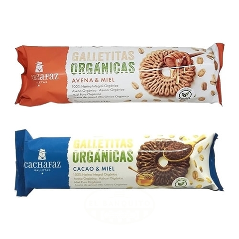 Galletitas orgánicas CACHAFAZ - 170gr