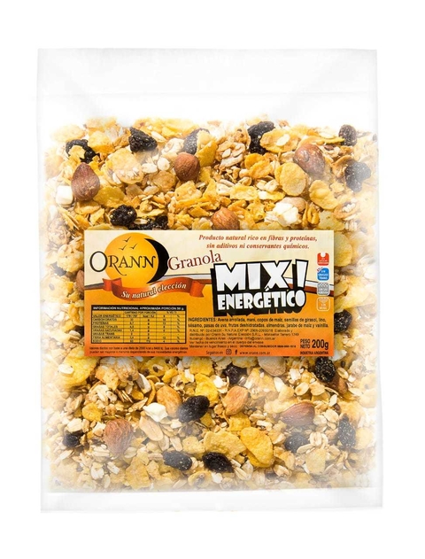Mix energético granola ORANN - 200gr