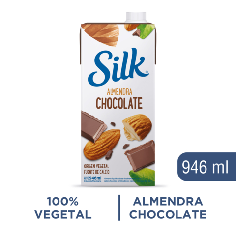Bebida de almendra sabor chocolate SILK - 946ml