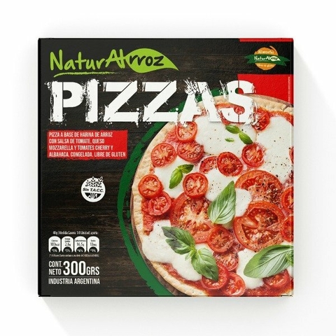 Vegan pizza NATURALRROZ - 300 gr.