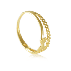 Anel feito com Ouro 18K com Lacinho - comprar online