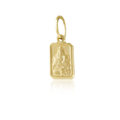 Medalha Escapulário feita com Ouro 18K - comprar online