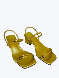 SANDALIA SALTO BLOCO BARI - Catrina Shoes
