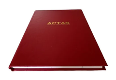 Libro De Actas 200 Paginas Manual Con Renglones - comprar online