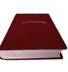 Libro copiador 1000 paginas loneta - comprar online