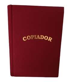 Libro copiador 1000 paginas loneta