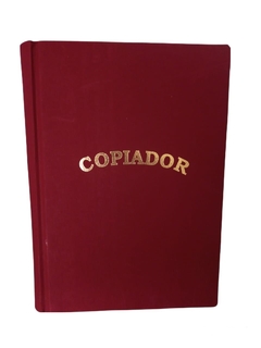 Libro copiador 500 paginas