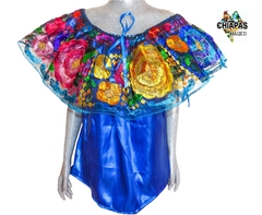 Blusa Chiapaneca Azul Rey #003 (XL) - comprar en línea