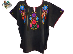 Blusa Mod027 Negra/Multicolor #001 (2XL) - comprar en línea