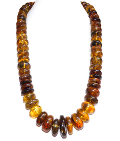Collar con Donas de Ámbar & Plata Ley .925 - comprar en línea