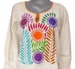 Blusa Consuelo Beige/Multicolor #002 (L) - comprar en línea