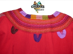 Blusa Milpa #001 Roja/Multicolor (XL) en internet