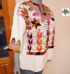 Blusa Milpa Beige/Multicolor #004 (M) - comprar en línea