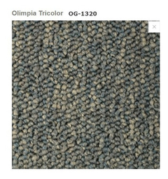 Alfombra Boucle Olimpia Tricolor 100% Nylon Alto Transito - Muebles y Cosas