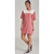 Vestido MC Bicolor Salmon/Branco