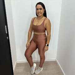 LEGGING NATHY BRONZE - Nathália Ramos Store