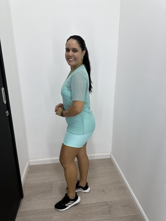 BLUSA TULE MENTA - Nathália Ramos Store