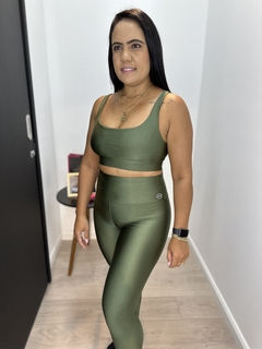 LEGGING NATHY VERDE CROCO - Nathália Ramos Store