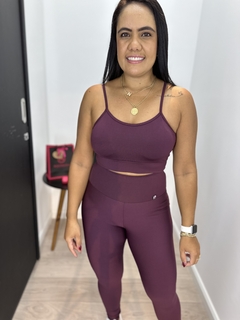 LEGGING SUPLEX ROXO AÇAÍ - loja online