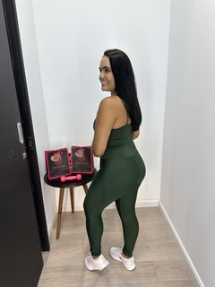 LEGGING SUPLEX VERDE MILITAR - Nathália Ramos Store