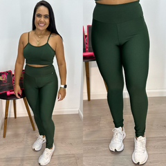 LEGGING SUPLEX VERDE MILITAR