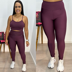 LEGGING SUPLEX ROXO AÇAÍ