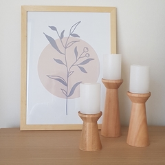 Candelabro madera - comprar online