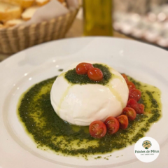 Burrata de Búfala Artesanal 260G (100% Leite de Bufulá)