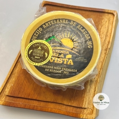 Queijo Artesanal Premiado de Alagoa MG -Tradicional - 1kg -Serra da Mantiqueira -Fazenda Bela Vista (Parmesão)