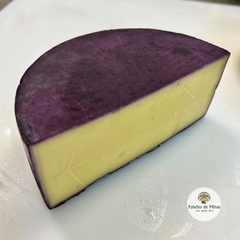 Queijo Artesanal Premiado de Alagoa MG -Ao Vinho- 500g -Serra da Mantiqueira -Fazenda Bela Vista - (Parmesão)