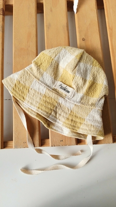 GORRO CAPELINA CUADRILLE MOSTAZA - comprar online