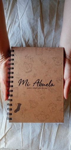 CUADERNO MI ABUELA/O - comprar online