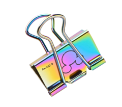 Binder Clip Mickey Rainbow 32 mm MoLin - Cx. c/4 - comprar online