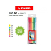 Stabilo Pen 68 Neon - Estojo c/6 cores - comprar online