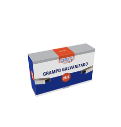 Grampo Galvanizado 26/6 BRW - Cx. c/5.000