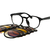 Óculos Clipon 5x1 - Redondo Bold