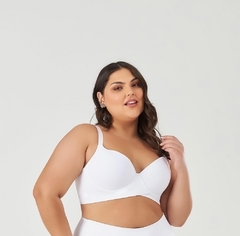 SUTIÃ PLUS SIZE DE SUSTENTAÇÃO CIRCUNFERÊNCIA E ALÇA REFORÇADA EMBELLEZE REF. 02.7239