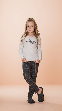 PIJAMA INFINTIL FEMININO INVERNO LOVE DANKA REF.1234I