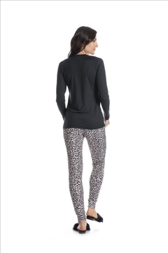 PIJAMA DANIELA TOMBINI FEMININO CALÇA LEGGING REF. 5370C