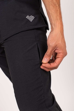 Imagen de Ambo Liso Negro Spandex