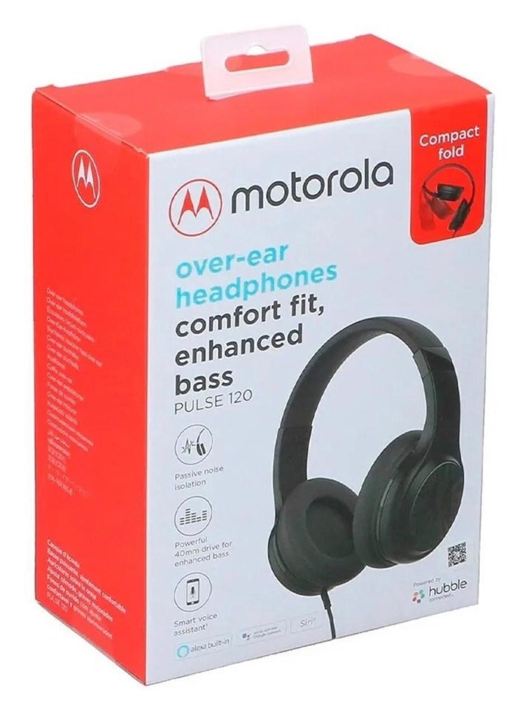 Auricular Motorola Pulse 120 Over-ear Microfono Manos Libres