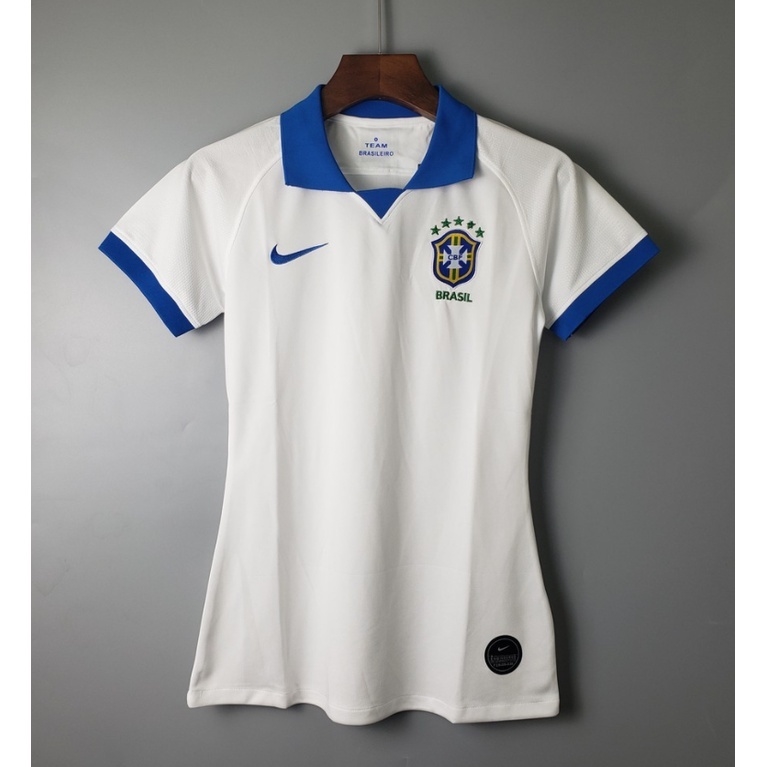 Camisa Brasil polo branca 22/23 - Torcedor Nike - Feminino