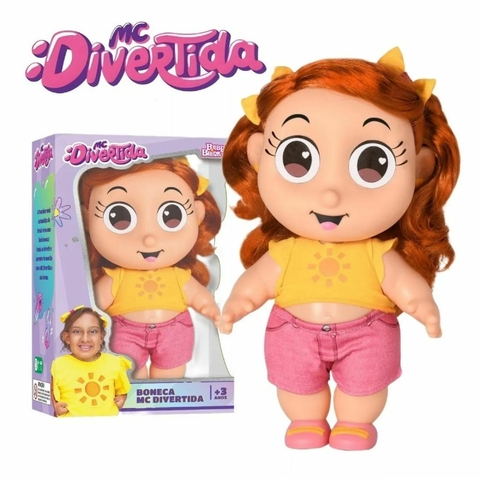 Boneca MC Divertida - Pedagógica - Papelaria, Livraria, Artesanato, Festa e  Fantasia