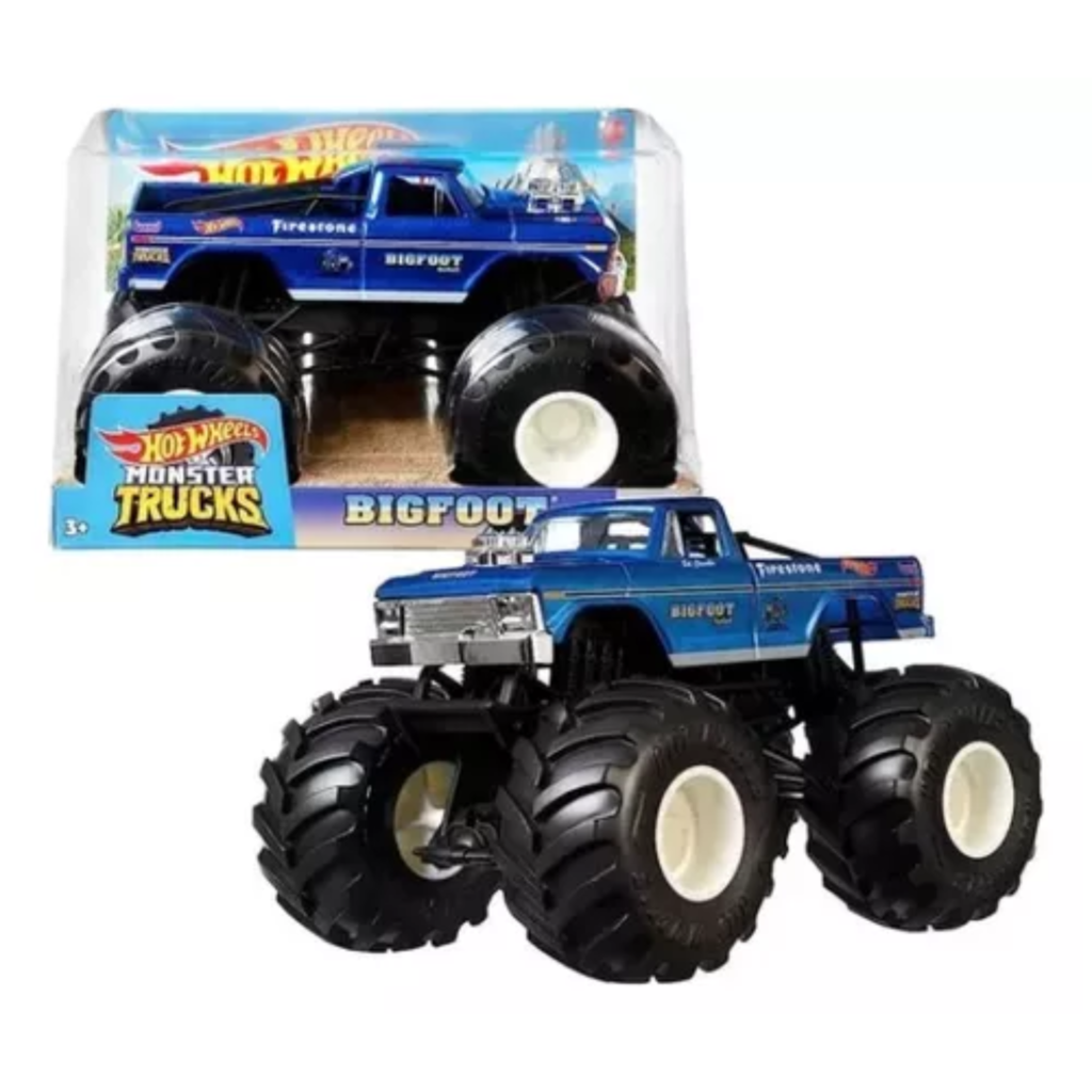 Hot Wheels Monster Trucks Veículo de Brinquedo 1:24 - Unidade - Sortido