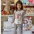 Pijama Longo Onça Turma da Mel PL26227 - comprar online