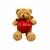 Urso de Pelúcia Teddy com Coração 40cm molli025/04600