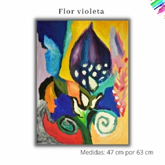 Flor violeta