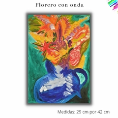 Florero con onda