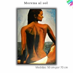 Morena al sol