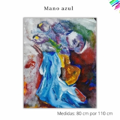 Mano azul